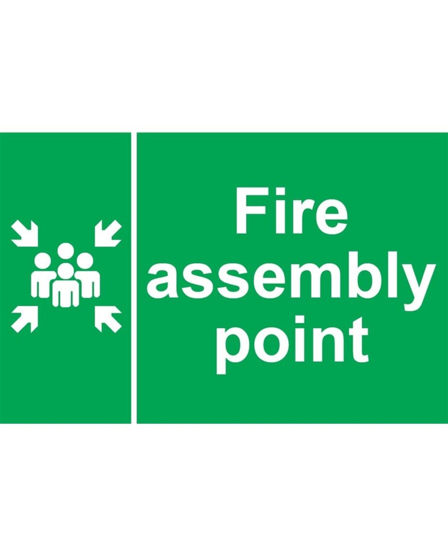 Outdoor Fire Assembly Point Sign