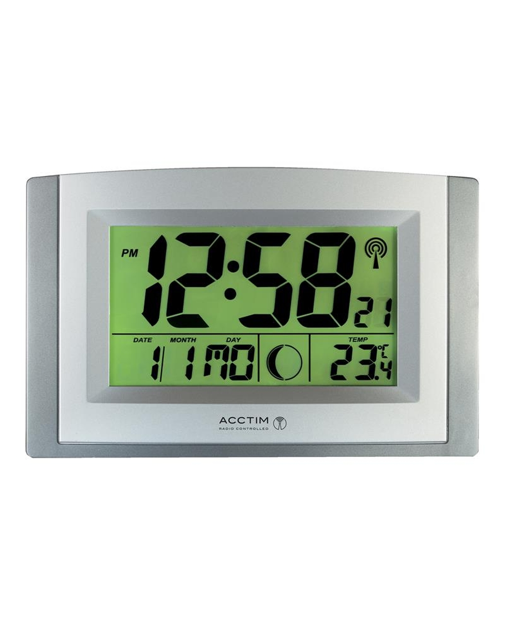 LCD Radio Controlled Calendar Clock – Westcare Education Supply Shop