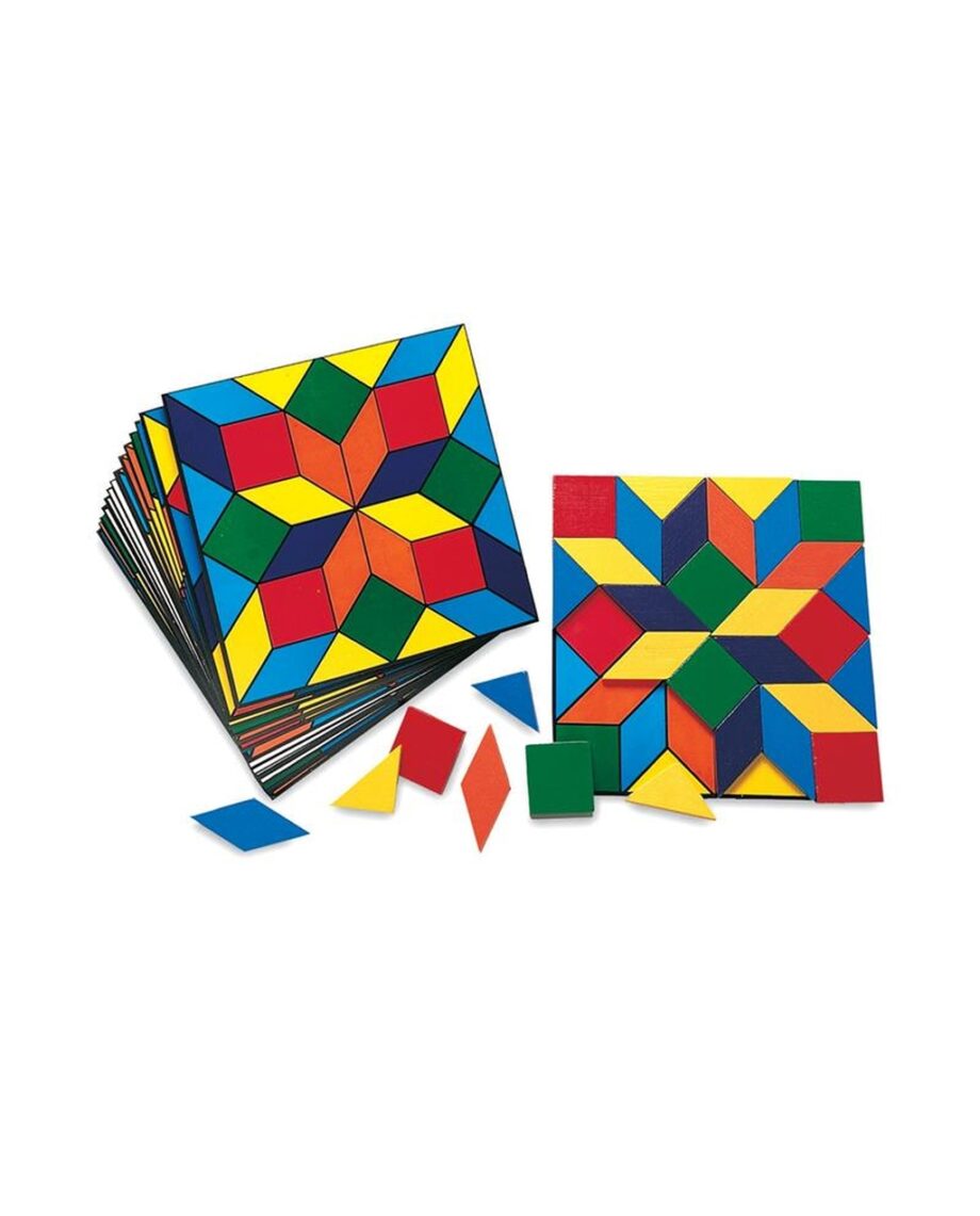 Parquetry blocks & cards set – Westcare Education Supply Shop