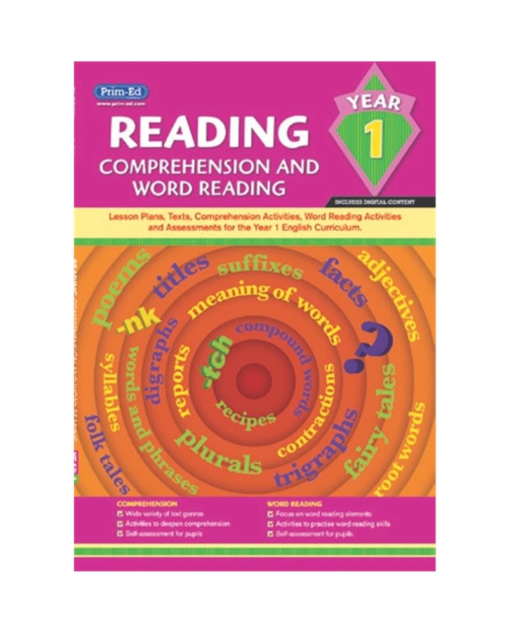 Reading – Comprehension and Word Reading Year 1 – Westcare Education ...