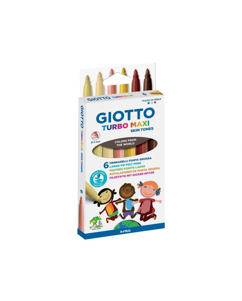 Giotto Turbo Maxi Skin Tone Markers – Westcare Education Supply Shop